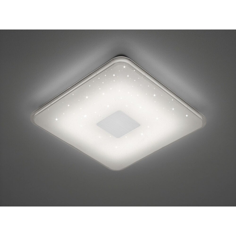Trio SAMURAI Plafondlamp LED Wit, 1-licht, Afstandsbediening