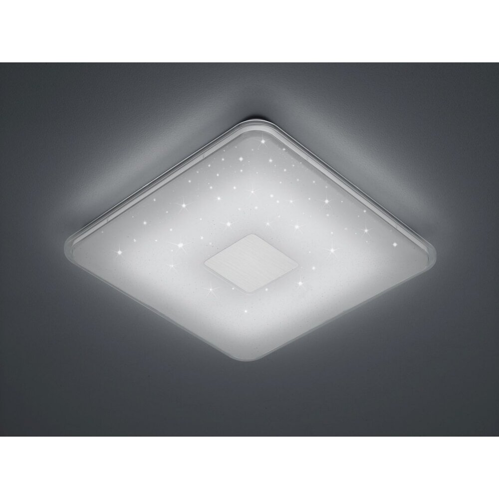 Trio SAMURAI Plafondlamp LED Wit, 1-licht, Afstandsbediening