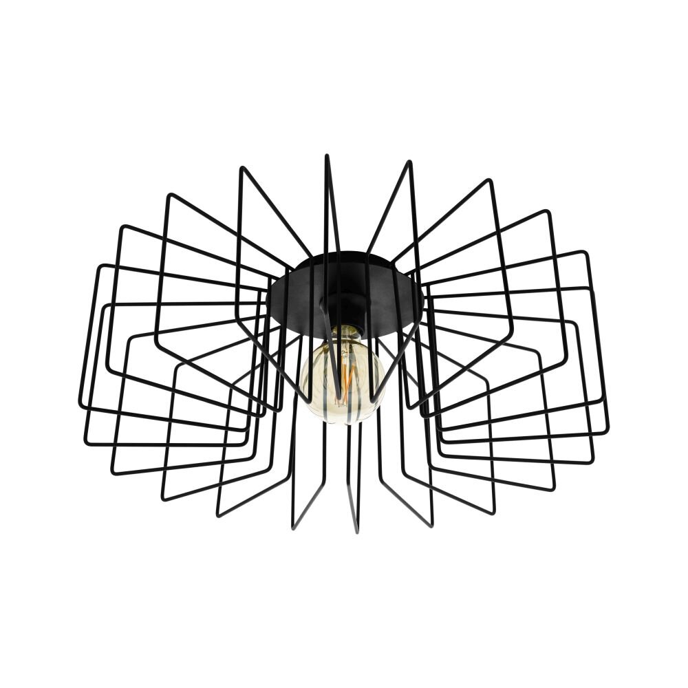 EGLO TREMEDAL Plafondlamp Zwart, 1-licht main product photo