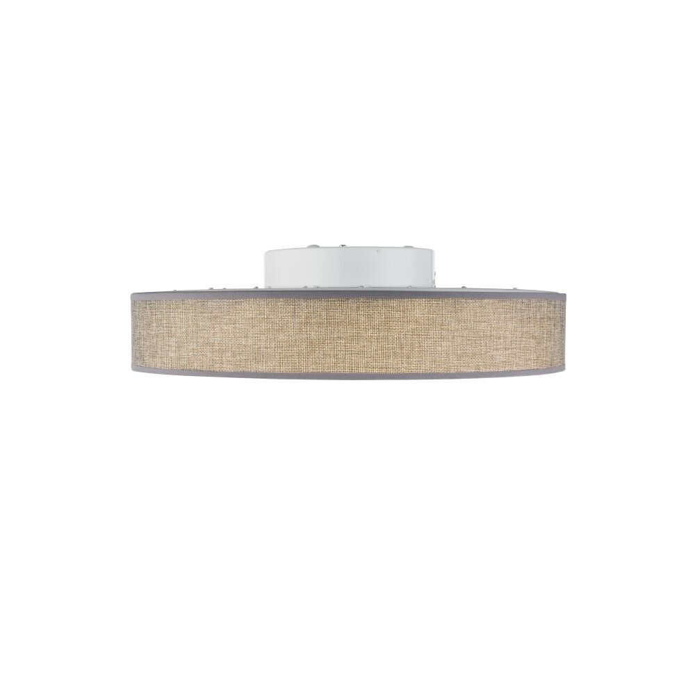 Globo PACO Plafondlamp LED Wit, 1-licht