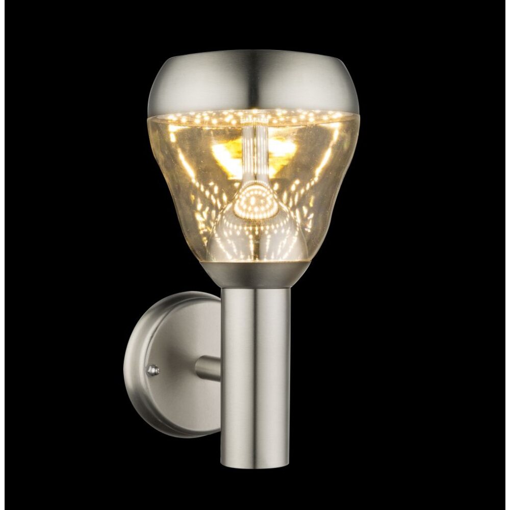 Globo MONTE Buiten muurverlichting LED Duidelijk, 1-licht main product photo