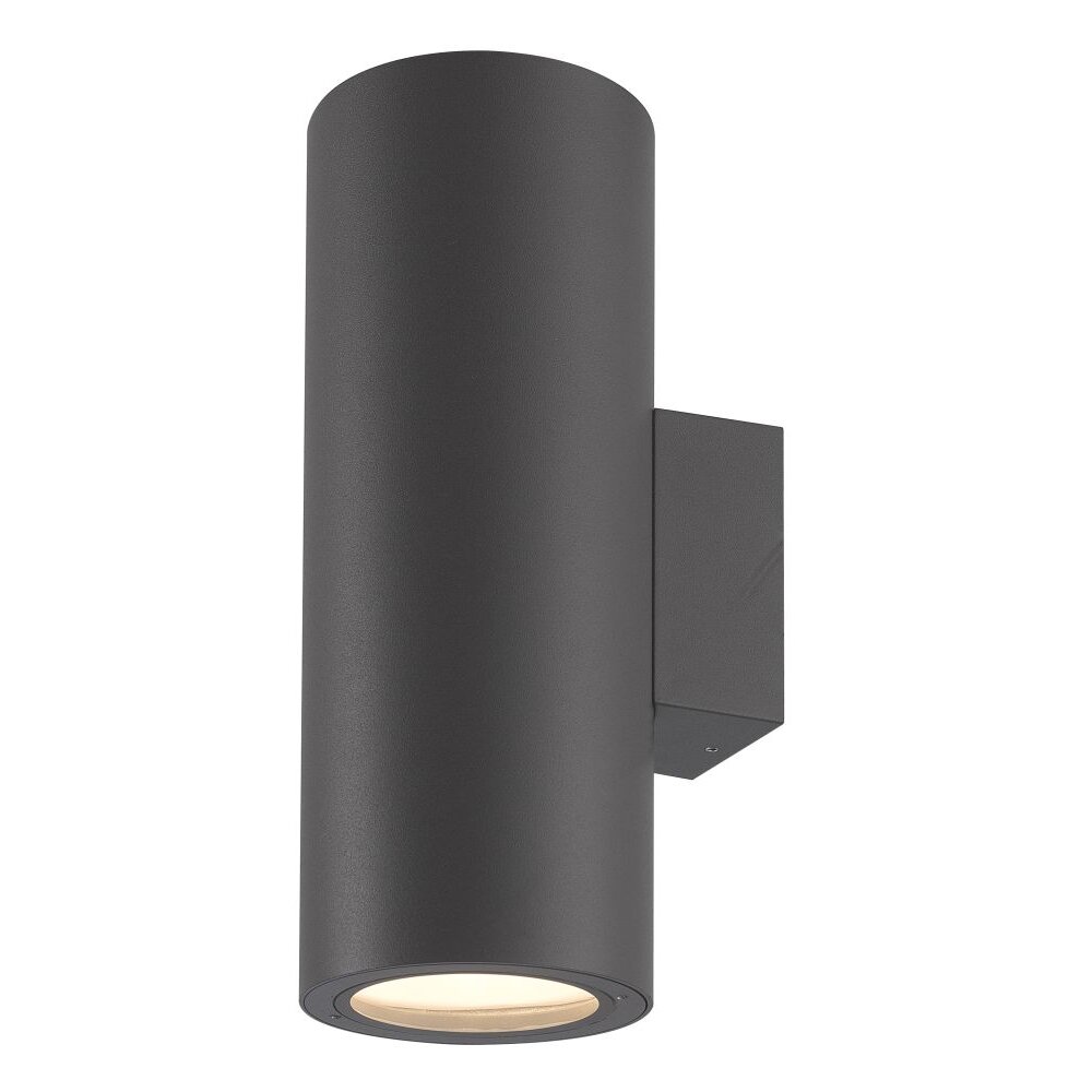 Mantra VOLCANO Buiten muurverlichting Grijs, 2-lichts main product photo