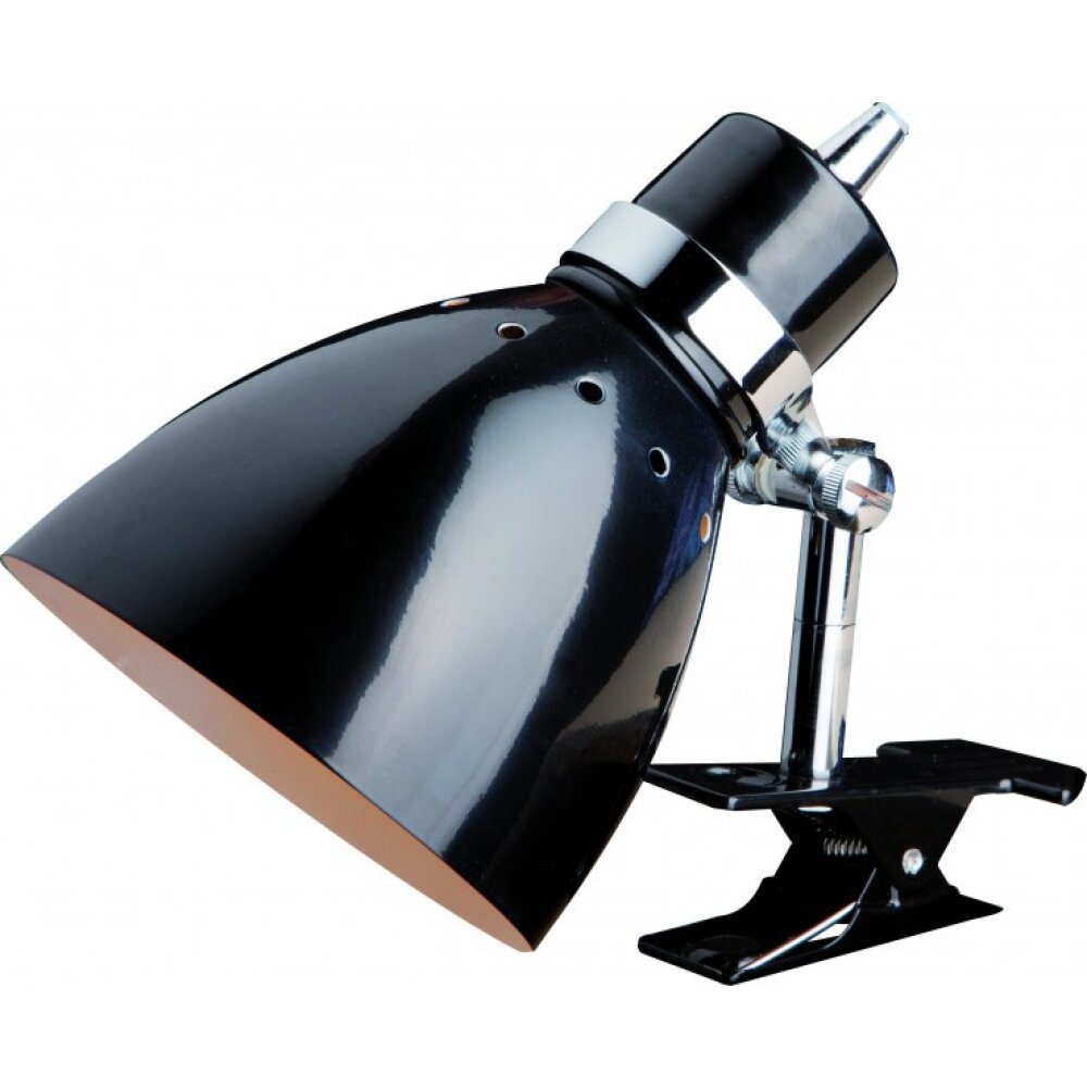 Steinhauer SPRING Klemlamp Zwart, 1-licht main product photo