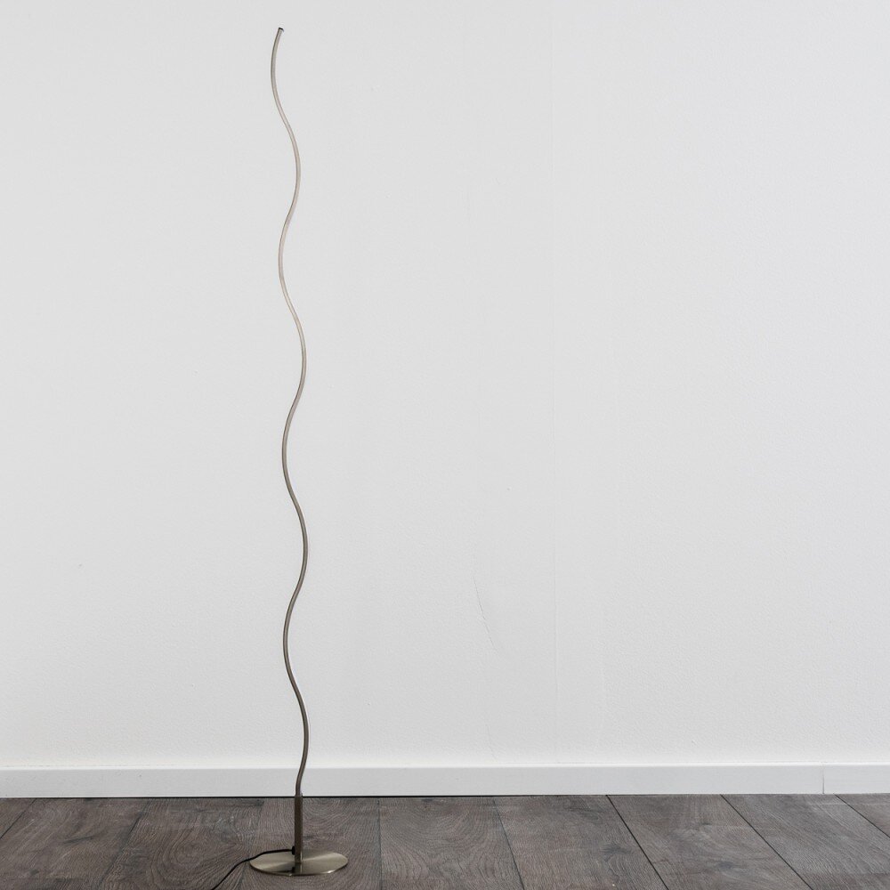 Dillon Staande lamp LED Nikkel mat, 1-licht