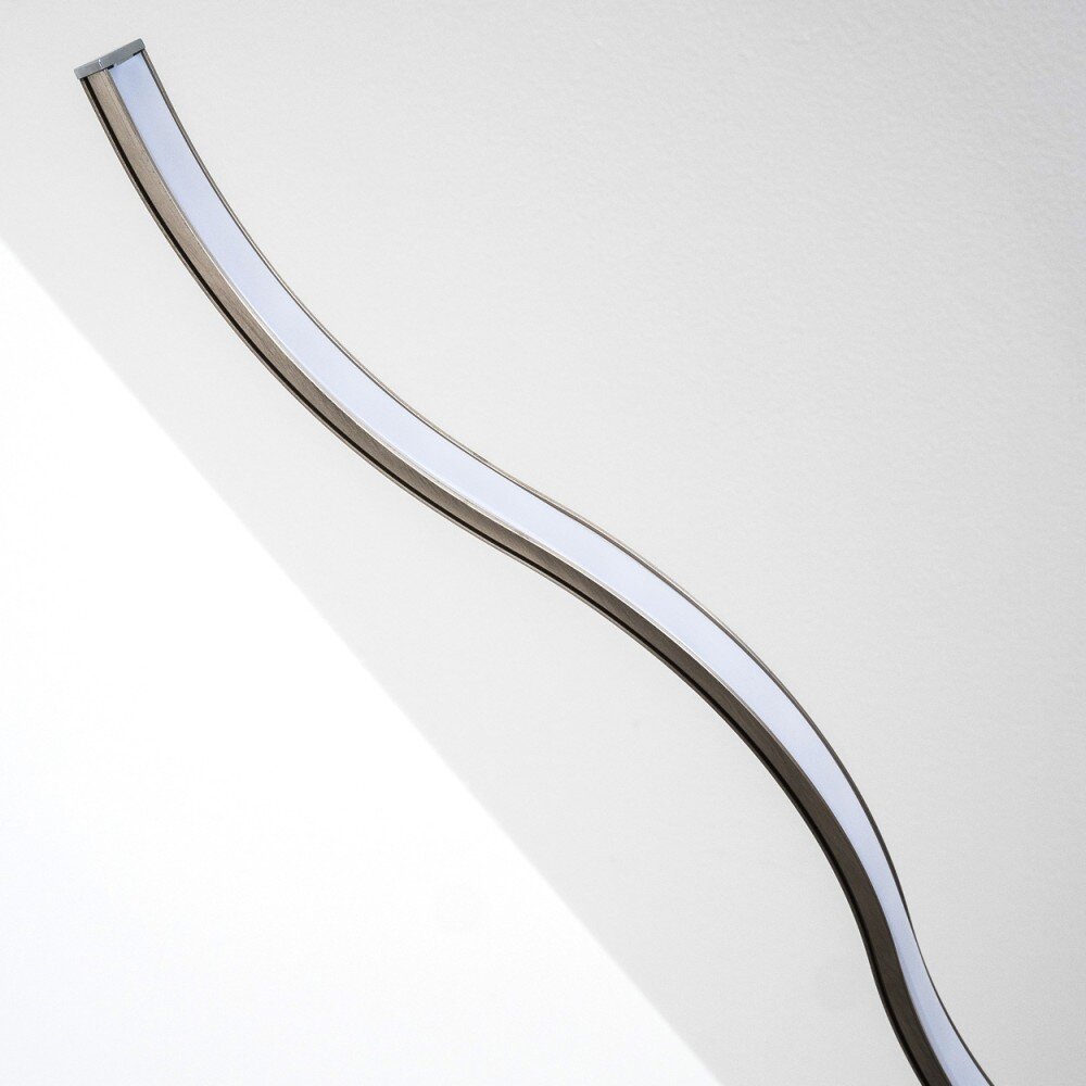 Dillon Staande lamp LED Nikkel mat, 1-licht
