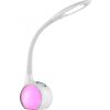 Globo TARRON Tafellamp LED Transparant, Helder, Wit, 3-lichts