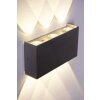 Stream Muurlamp Aluminium, 6-lichts
