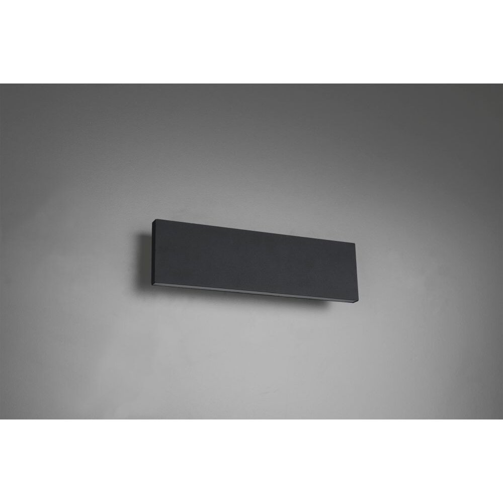 Trio CONCHA Muurlamp LED Antraciet, 2-lichts