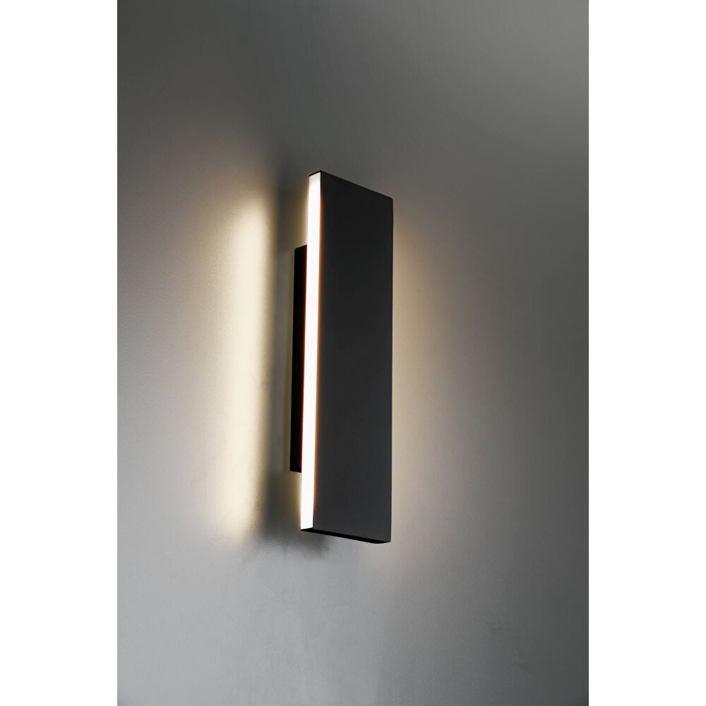 Trio CONCHA Muurlamp LED Antraciet, 2-lichts