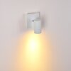 Zuoz Muurspot Wit, 1-licht