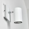 Zuoz Muurspot Wit, 1-licht