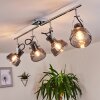 Lulea Plafondlamp Chroom, 4-lichts