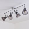 Lulea Plafondlamp Chroom, 4-lichts