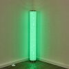 Tumba Staande lamp LED Wit, 1-licht, Afstandsbediening, Kleurwisselaar