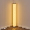 Tumba Staande lamp LED Wit, 1-licht, Afstandsbediening, Kleurwisselaar