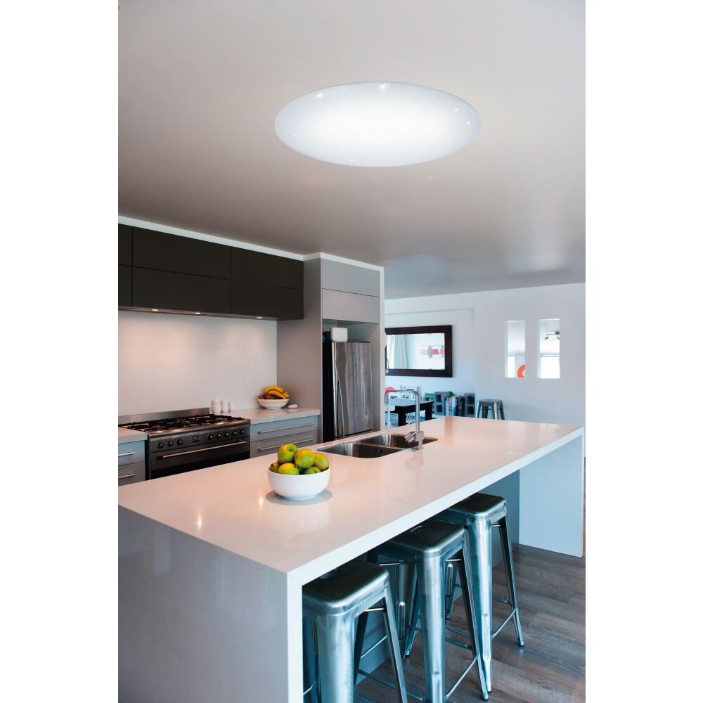 Eglo GIRON-S Plafondlamp LED Wit, 1-licht, Afstandsbediening