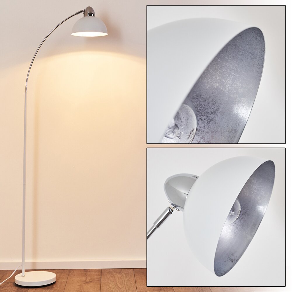 Poitou Staande lamp Wit, 1-licht main product photo