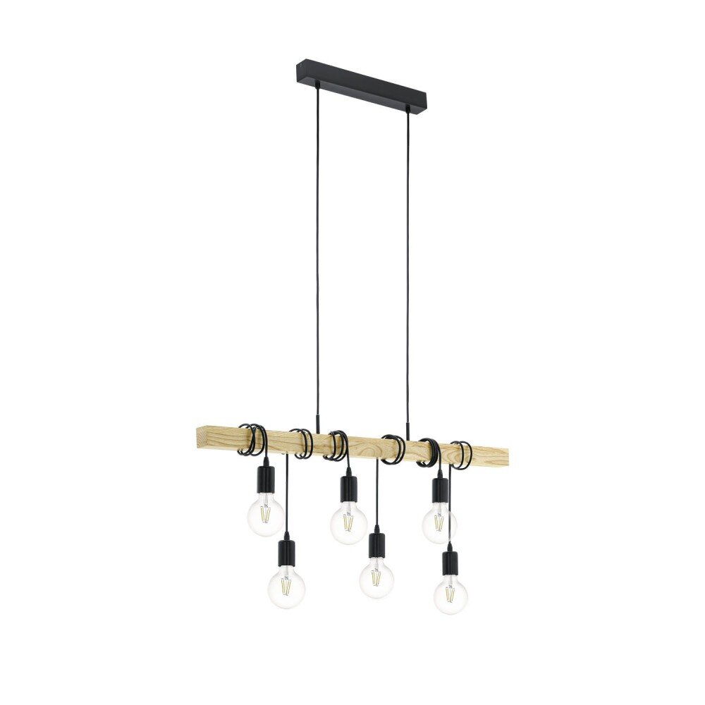Eglo TOWNSHEND Hanglampen Zwart, 6-lichts main product photo