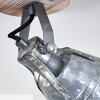 Berkeley Plafondlamp Hout licht, Gegalvaniseerd, 1-licht