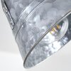 Berkeley Plafondlamp Hout licht, Gegalvaniseerd, 1-licht