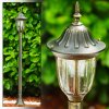 Ribadeo Padverlichting Bruin, Goud, 1-licht