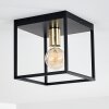 Ibusuki Plafondlamp Zwart, 1-licht