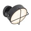 Brilliant Nyx Buiten muurverlichting LED Antraciet, 1-licht