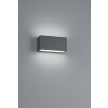 Trio TRENT Buiten muurverlichting LED Antraciet, 1-licht