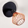 Grönhöj Muurlamp Zwart, 1-licht