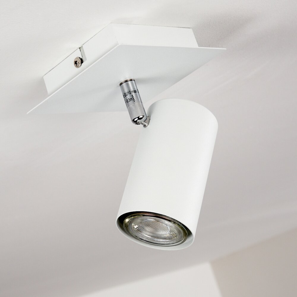 Zuoz Plafondlamp Wit, 1-licht