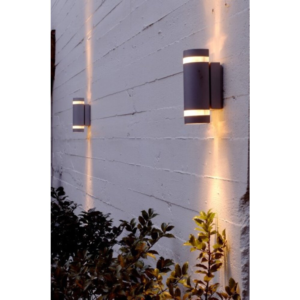 Lutec Focus Buiten muurverlichting Antraciet, 2-lichts main product photo
