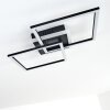 Lithgow Plafondlamp LED Zwart, 1-licht