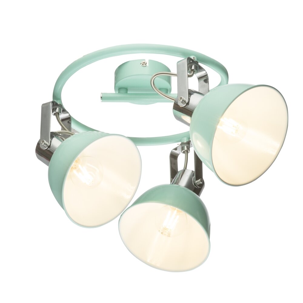 Globo ROLI Plafond straler Groen, 3-lichts main product photo