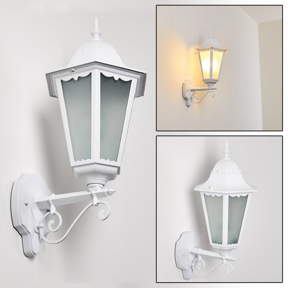 Hongkong Buiten muurverlichting Wit, 1-licht main product photo