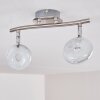 Donot Plafondlamp LED Nikkel mat, 2-lichts