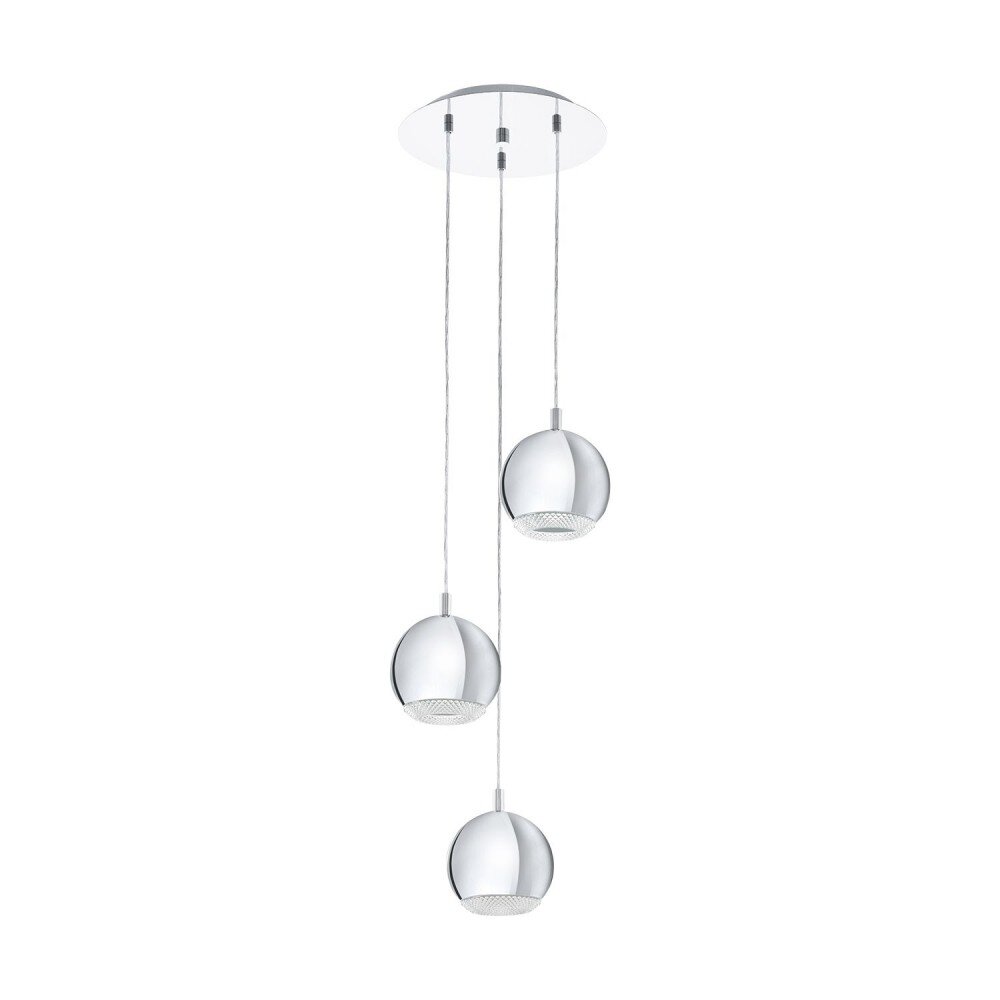 Eglo CONESSA Hanglamp LED Chroom, 3-lichts main product photo