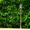 Ribadeo Padverlichting Zwart-Goud, 1-licht, Bewegingsmelder