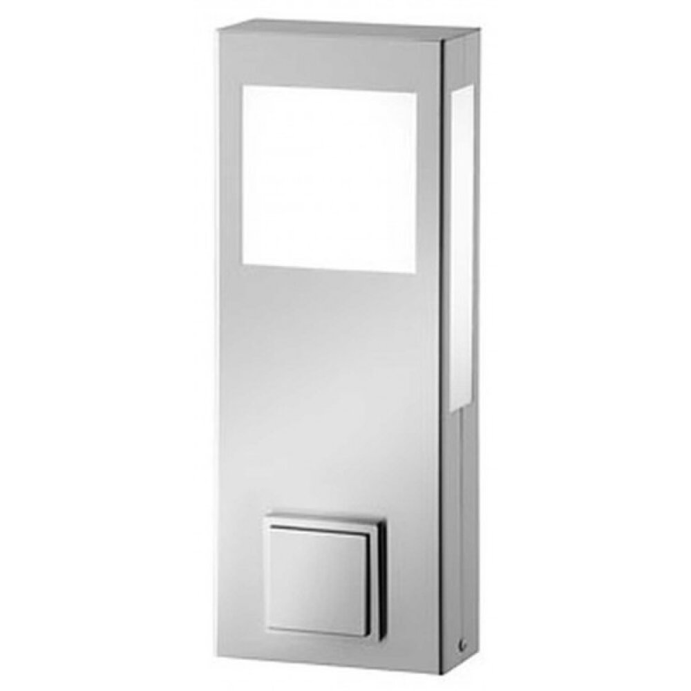 CMD Paulo Pad licht roestvrij staal, 1-licht main product photo