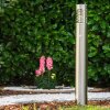 Dakar Buiten staande lamp roestvrij staal, 1-licht, Bewegingsmelder