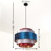 Liared Hanger Zwart, 1-licht