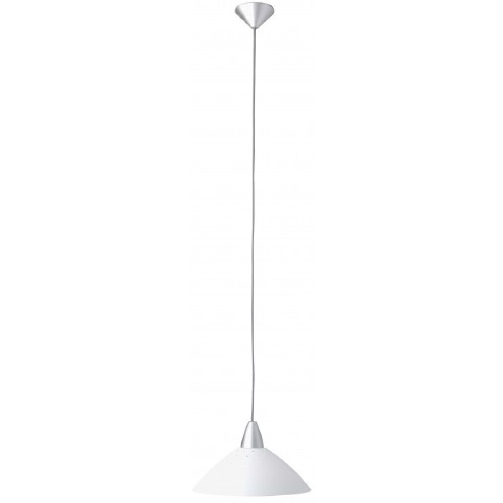 Brilliant Logo Hanglamp Wit, 1-licht main product photo