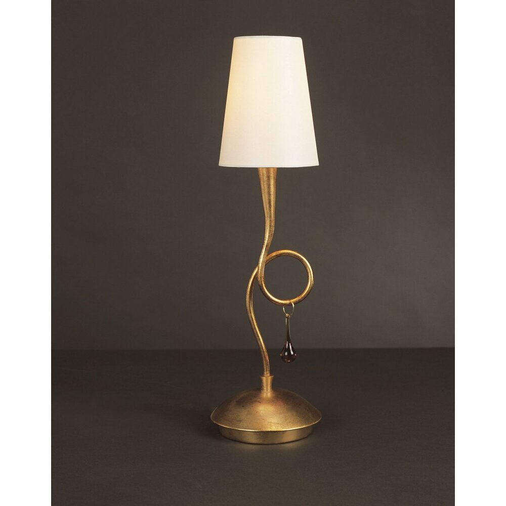 Mantra Paola Tafellamp Goud, 1-licht main product photo