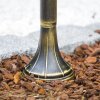 Elgin Padverlichting Zwart-Goud, 1-licht