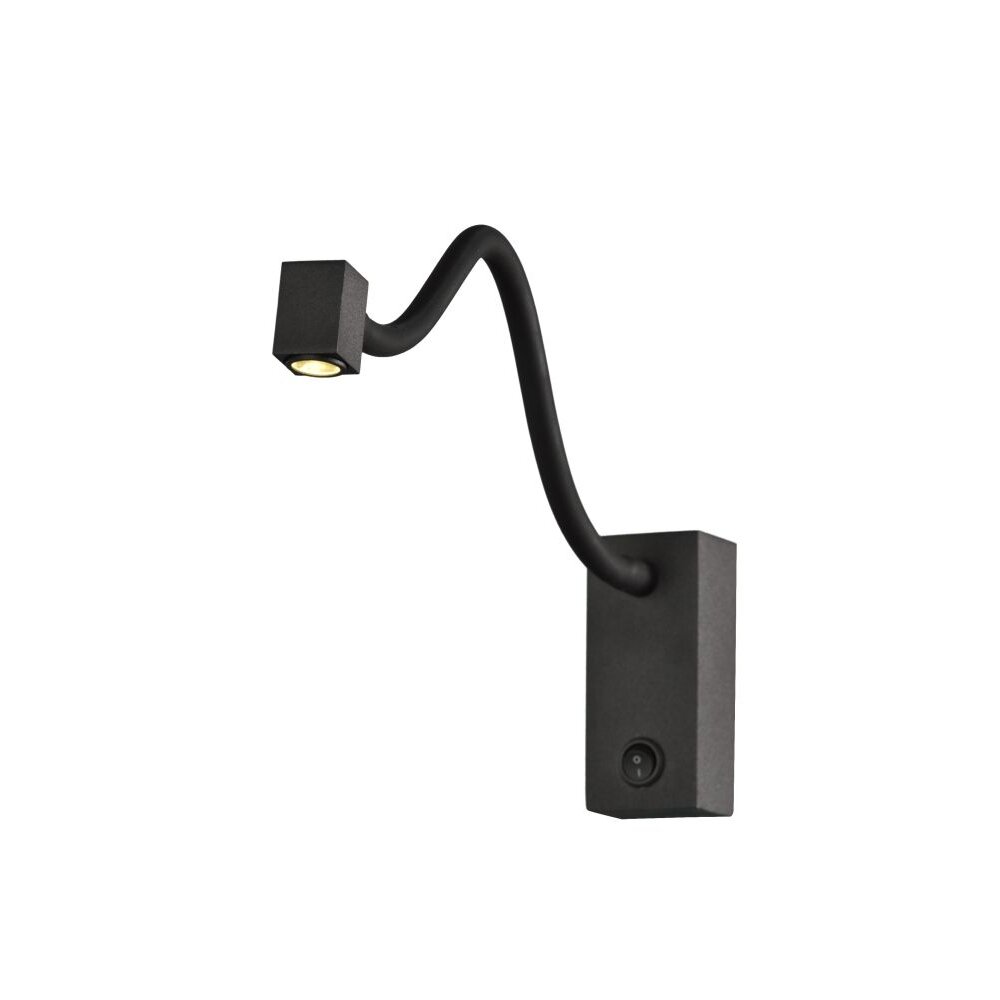 Mantra BOAVISTA Muurlamp LED Zwart, 1-licht main product photo