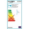 Globo CORNUS Buitenlamp roestvrij staal, 1-licht