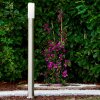 Caserta Buiten staande lamp roestvrij staal, 1-licht, Bewegingsmelder