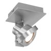 Steinhauer Quatro Plafond spot LED roestvrij staal, 1-licht