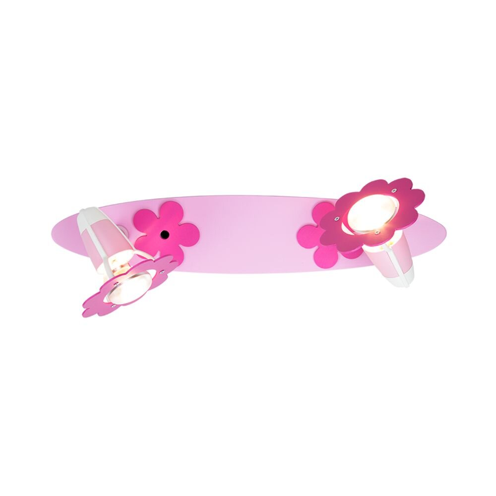 Elobra BLÜTE Lijst Roze, 2-lichts main product photo