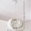Valkom Hanglamp Wit, 1-licht