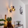 Corralejo Muurlamp Koperkleurig, Zwart, 1-licht